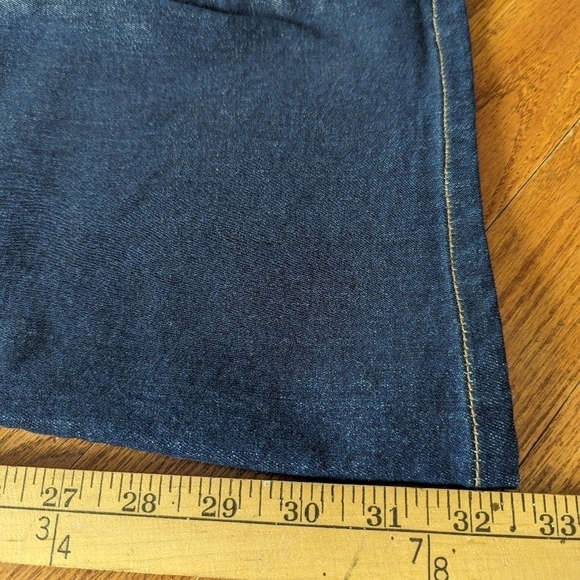 Citizens OF HUMANITY Fleetwood high rise flare 25 dark blue denim jeans - Picture 11 of 14